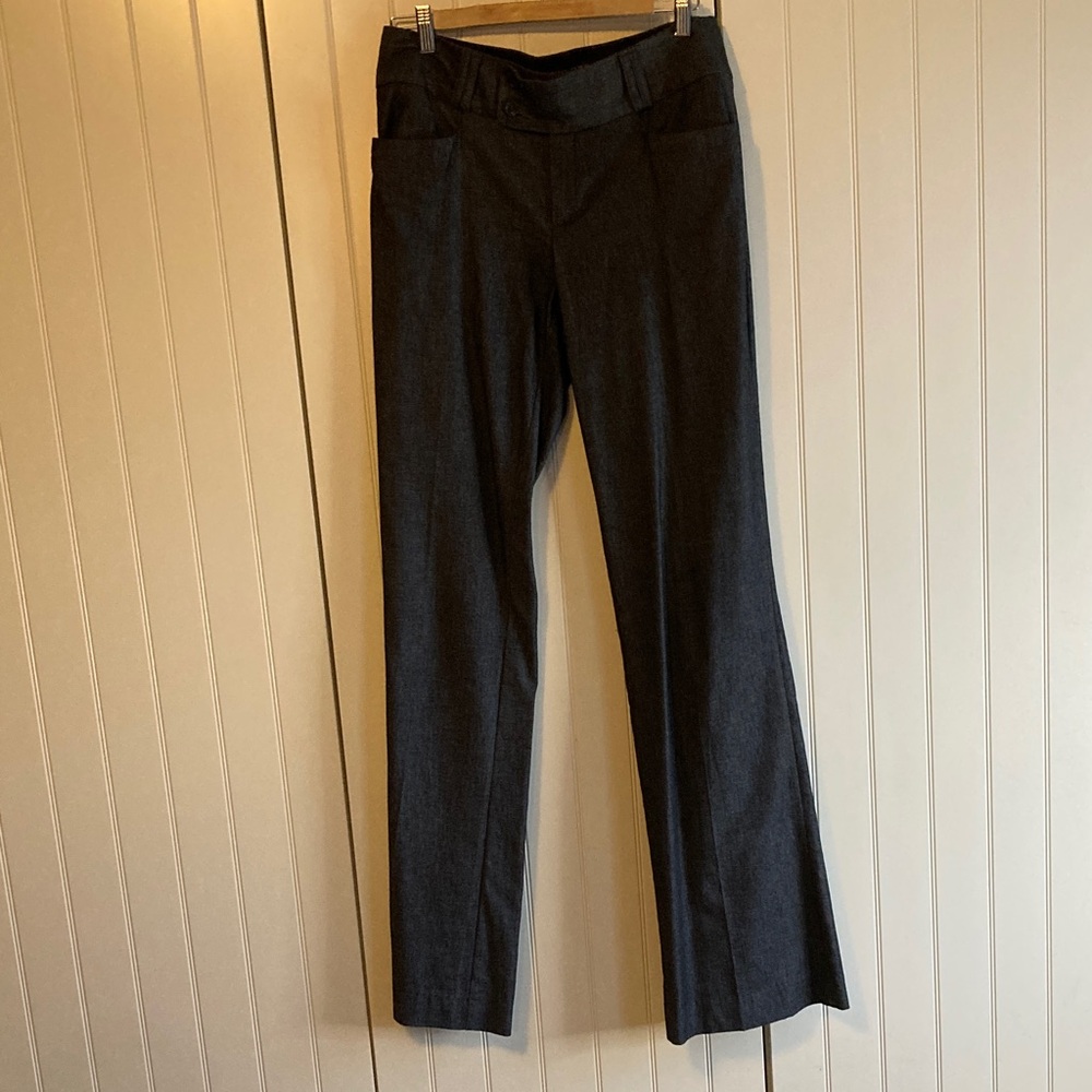 Tall Banana Republic Grey Long Trousers